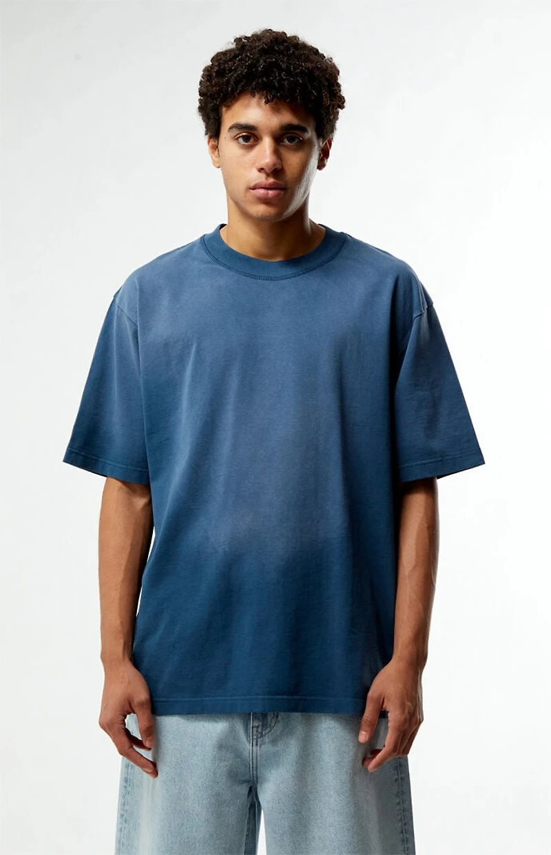 Pacsun Navy Premium Potassium Wash T-Shirt