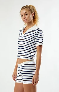 Rhythm Rommy Knit Polo Shirt