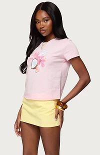 Edikted Oceans Calling Coastal T-Shirt