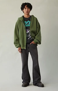 Pacsun Jordan Baggy Bootcut Jeans Black