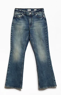 Pacsun Kids Flare Jeans Stretch Medium Blue