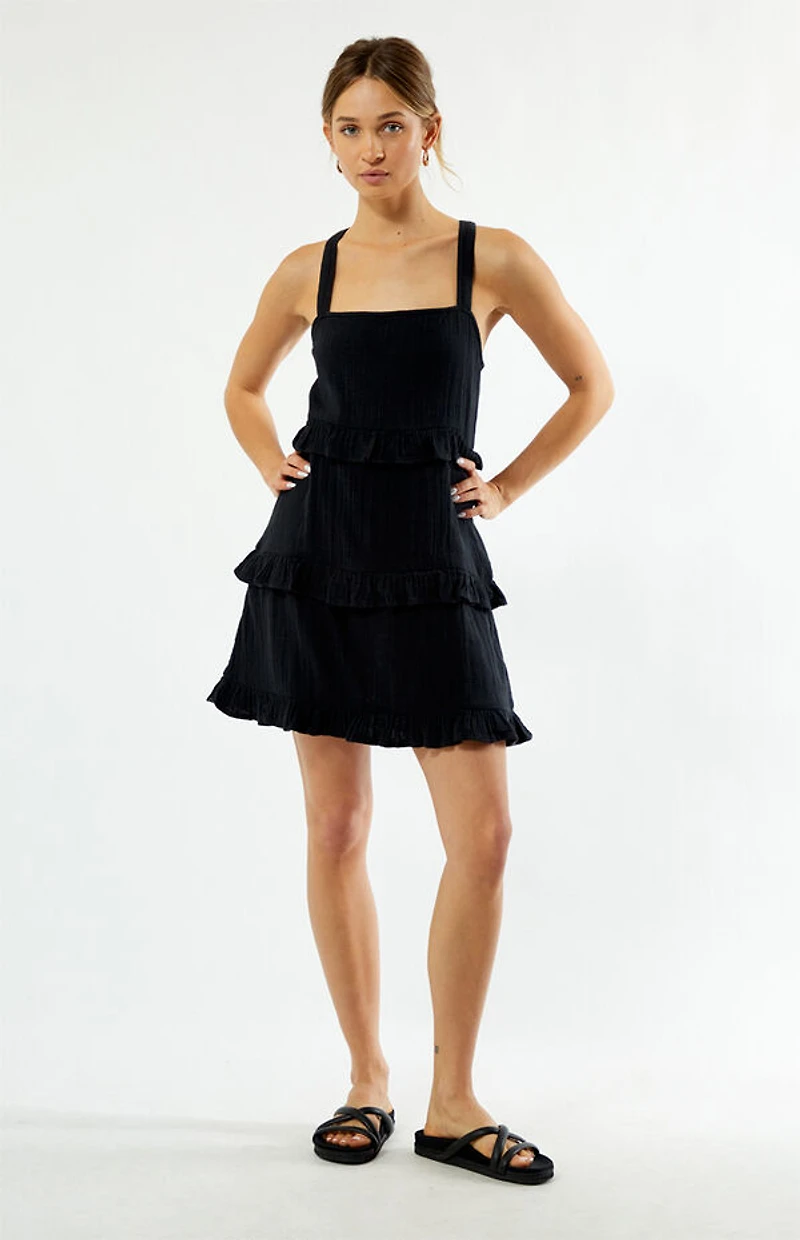 Roxy Black Soft Sand Mini Dress