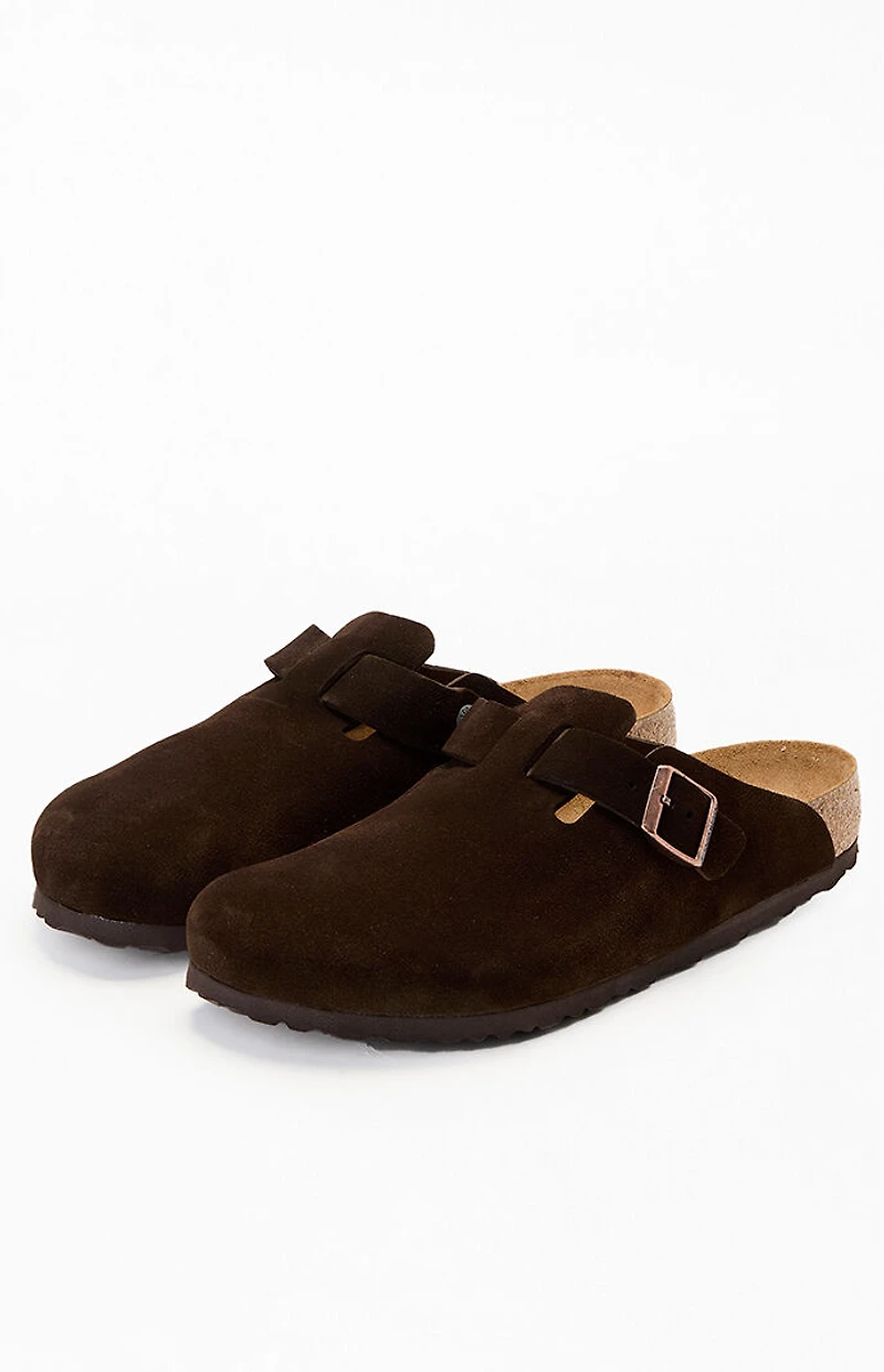 Birkenstock Boston Soft Footbed Clog Mocha