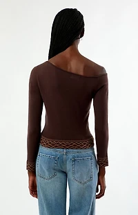 Your Favorite Clarity Off-The-Shoulder Sweater