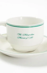 The Met Cafe Espresso Cup & Saucer Set
