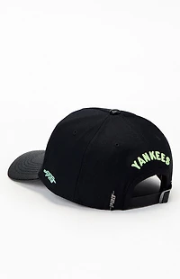 ProStandard NY Yankees Faux Leather Brim Dad Hat