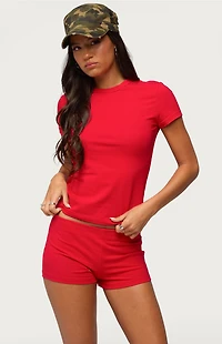 Edikted Briony Fitted T-Shirt