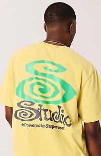 Studio by Supervsn Yellow Swirl T-Shirt