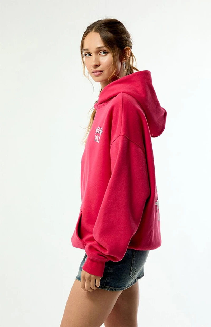Third Charm Raspberry Puff Graphic Vol. 2 Hoodie