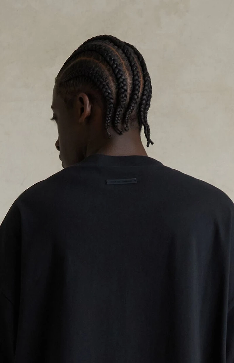 Fear of God ESSENTIALS Jet Black '90s Fit T-Shirt
