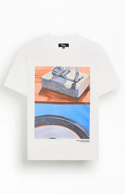 Pacsun Pac Artist Network x Randy Perez White Still T-Shirt