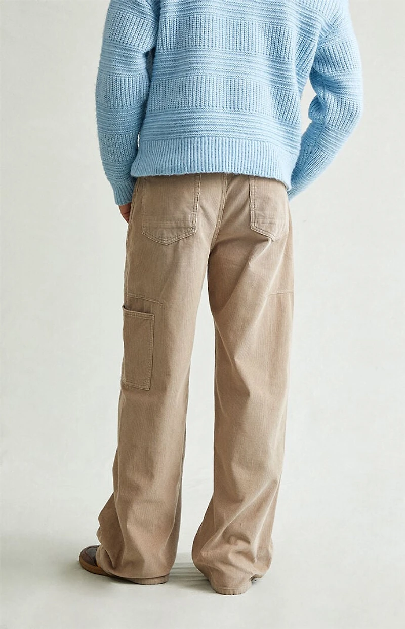 Pacsun Blake Extreme Baggy Pants Corduroy Carpenter Tan