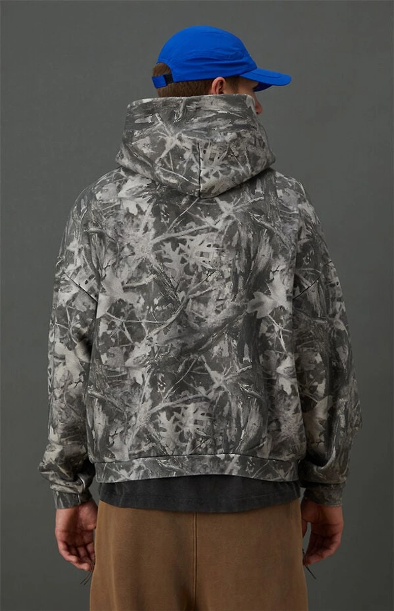 A.R.C. Tree Camo Vintage Wash Heavyweight Oversized Fleece Hoodie