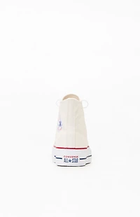 Converse Women's White Stars Chuck Taylor All Star Lift High Top Sneakers