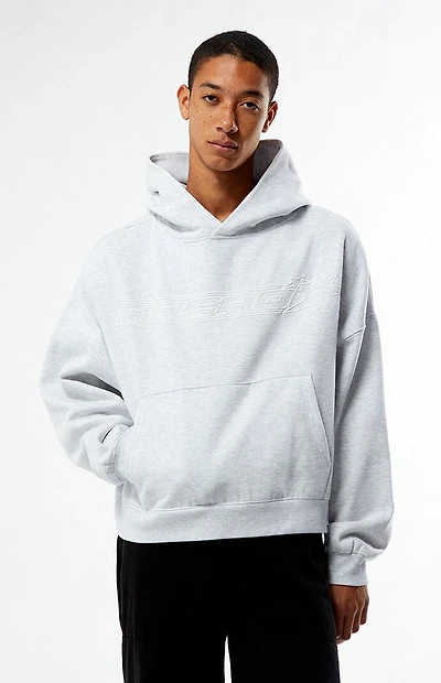 Pacsun Arcadia Puff Graphics Cropped Hoodie