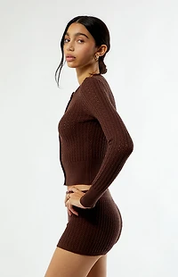 Beverly and Beck Claudette Knit Micro Shorts