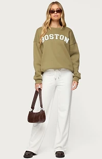 Edikted Boston Girl Sweatshirt