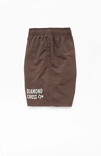Diamond Cross Ranch Setting Sun 6" Swim Trunks