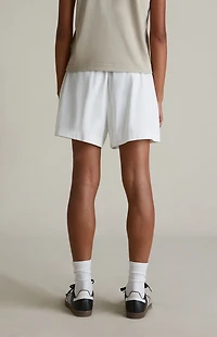 Fear of God ESSENTIALS Women's Cloud White Lounge Shorts