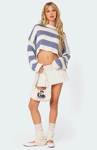 Edikted Ozzy Cropped Knitted Sweater