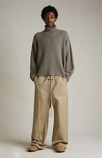 Fear of God ESSENTIALS Desert Sand Textured Nylon Utility Pants