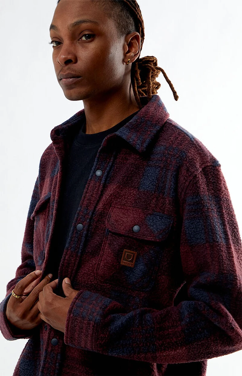 Brixton Bowery Arctic Stretch Fleece Shirt