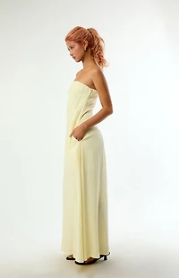 WEWOREWHAT A-Line Strapless Maxi Dress