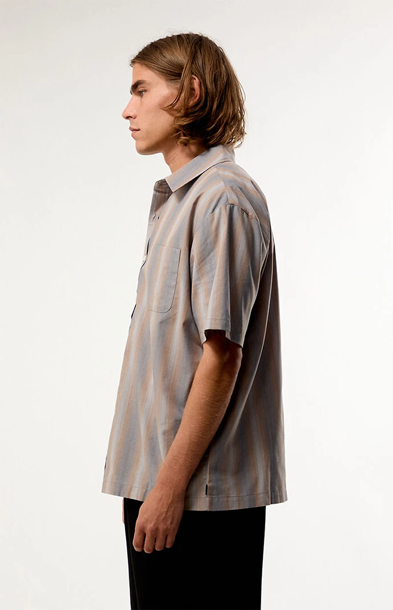 Brixton Cru Printed Short Sleeve Shirt