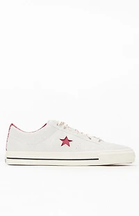 Converse Gray One Star Pro Suede Shoes