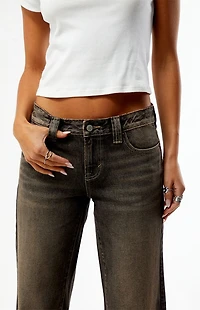 Pacsun Casey Low Rise Baggy Jeans Brown Tint
