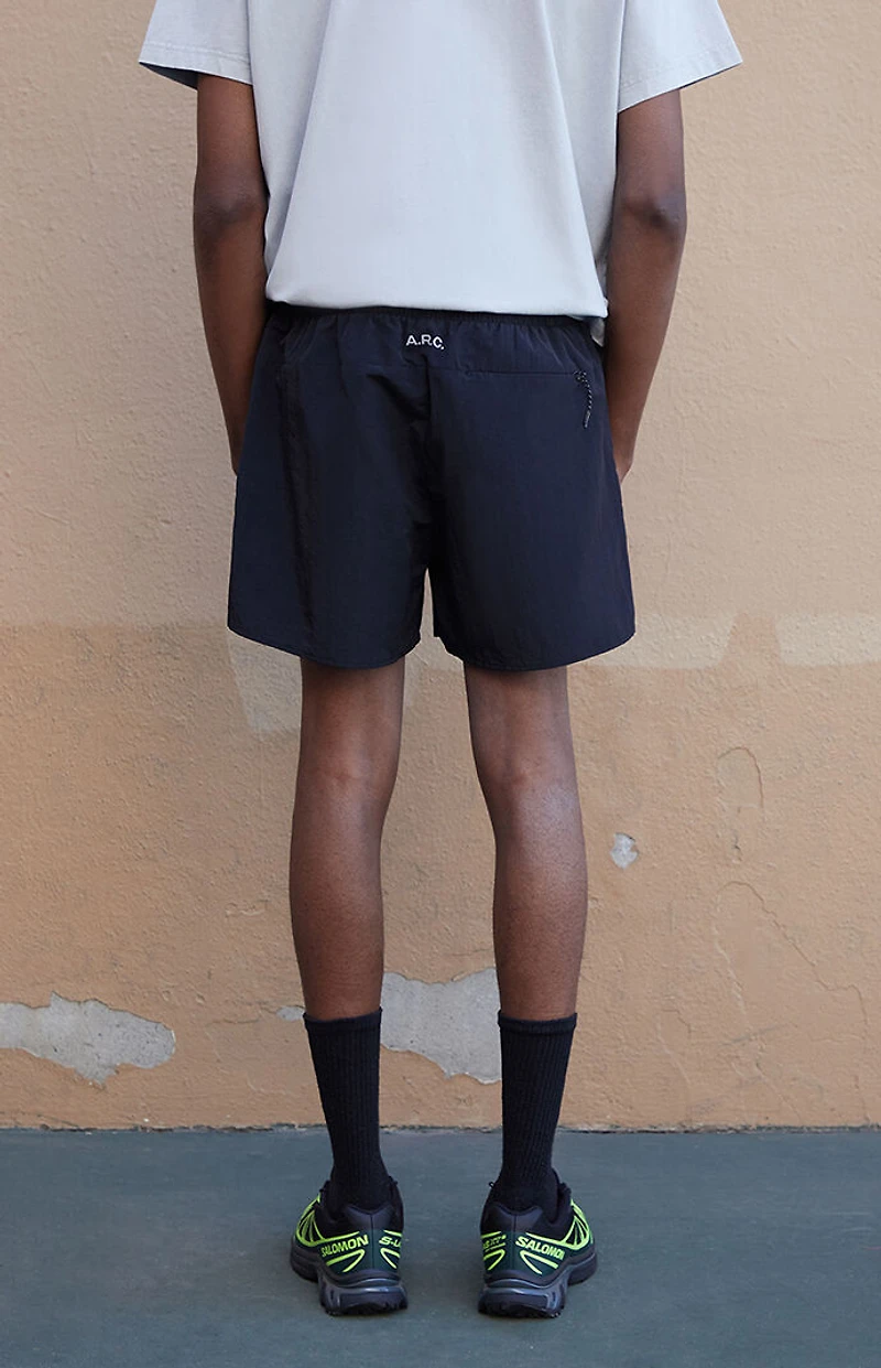 A.R.C. Active Black Nylon Shorts