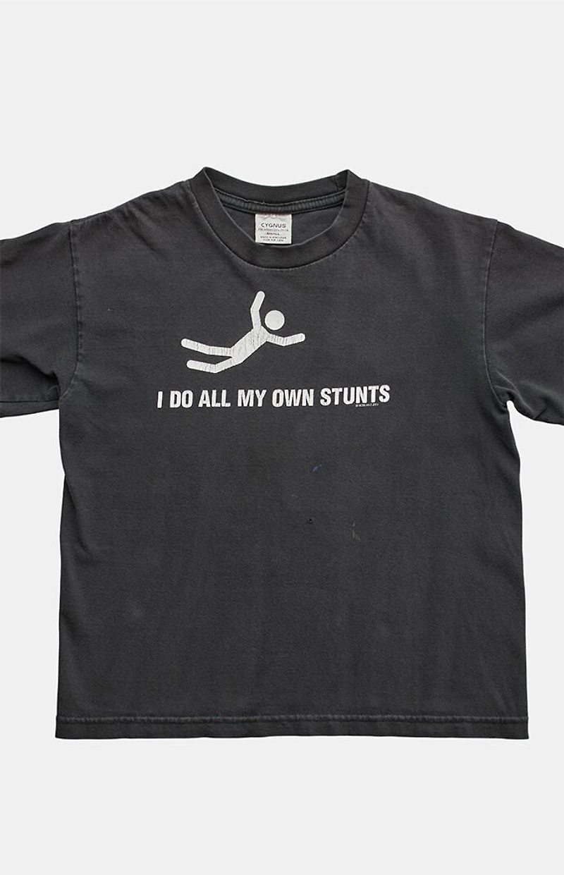 PS VINTAGE 2000s I Do My Own Stunts Baby Graphic T-Shirt