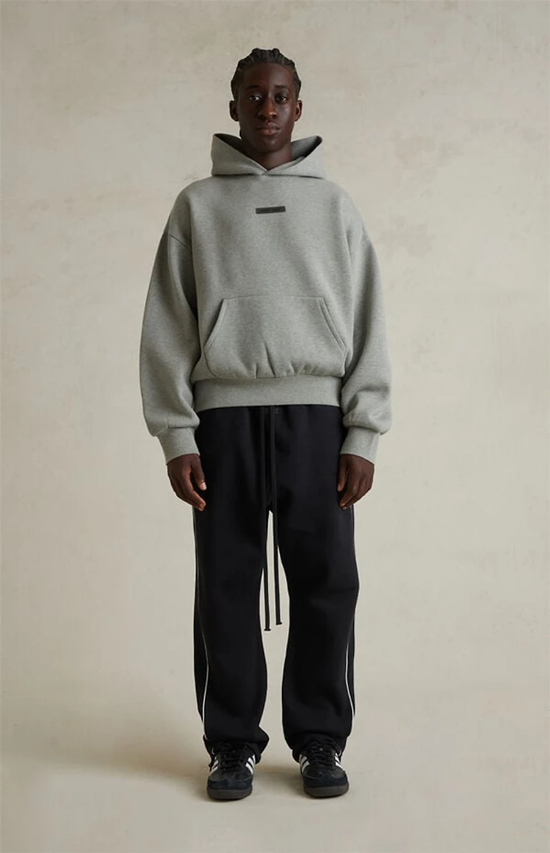 Fear of God ESSENTIALS Concrete Heather Classic Fleece Hoodie