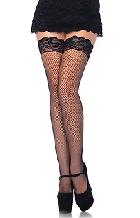 Leg Avenue Costume Amy Fishnet Thigh High Stockings