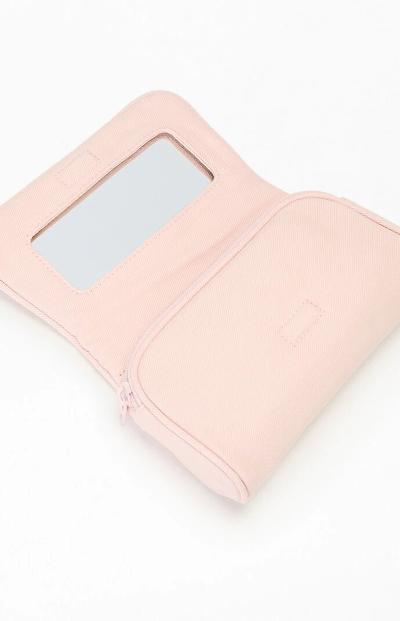 John Galt Pink Makeup Bag