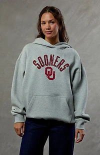 WILD COLLECTIVE Oklahoma Sooners Embroidered Hoodie