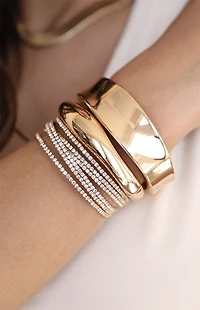 Ettika Squared Shine Bangle