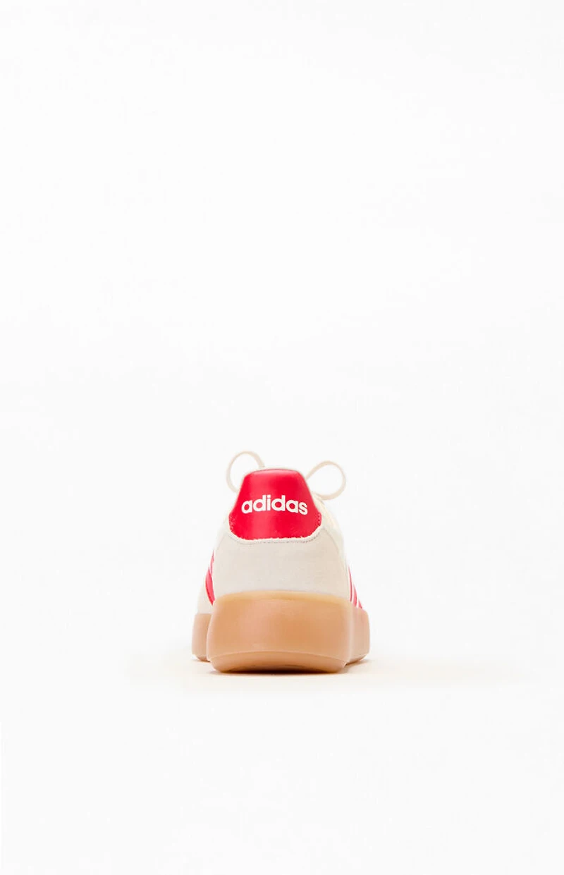 adidas Red & White Barreda Decode Shoes