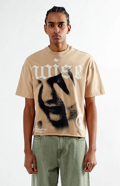 Pacsun Noise Cropped T-Shirt