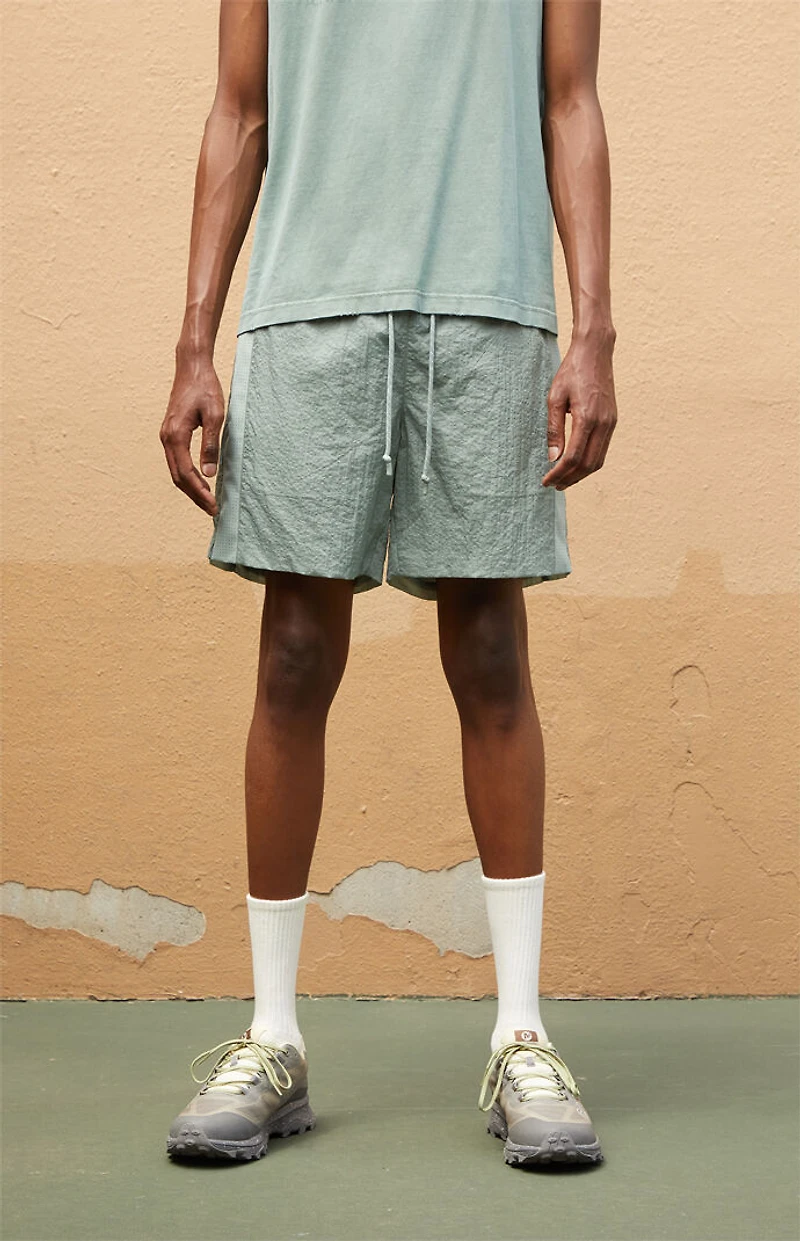 A.R.C. Active Green Performance Nylon Flight Shorts