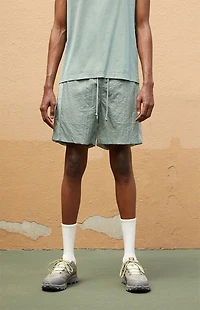 A.R.C. Active Green Performance Nylon Flight Shorts