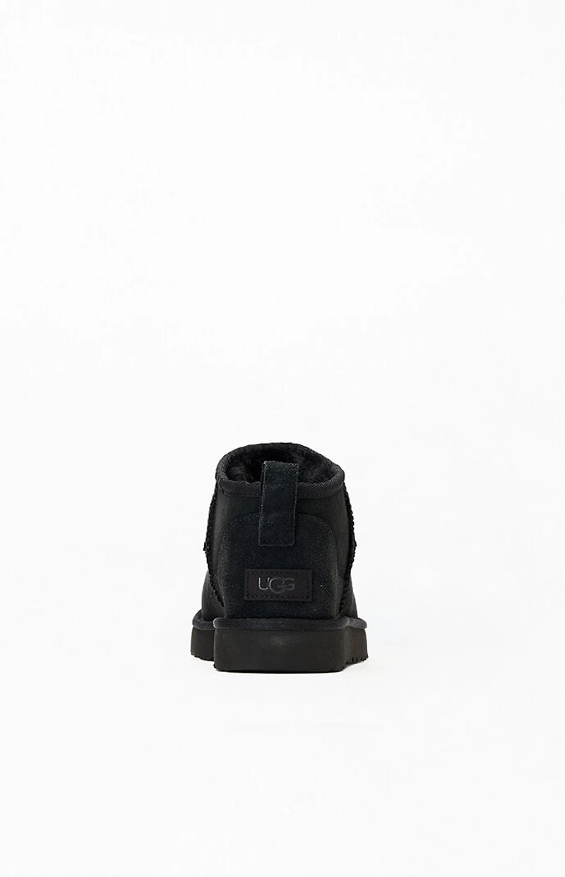 UGG Women's Black Classic Ultra Mini Boots