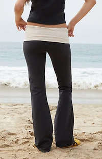 John Galt & White Contrast Priscilla Flare Pants