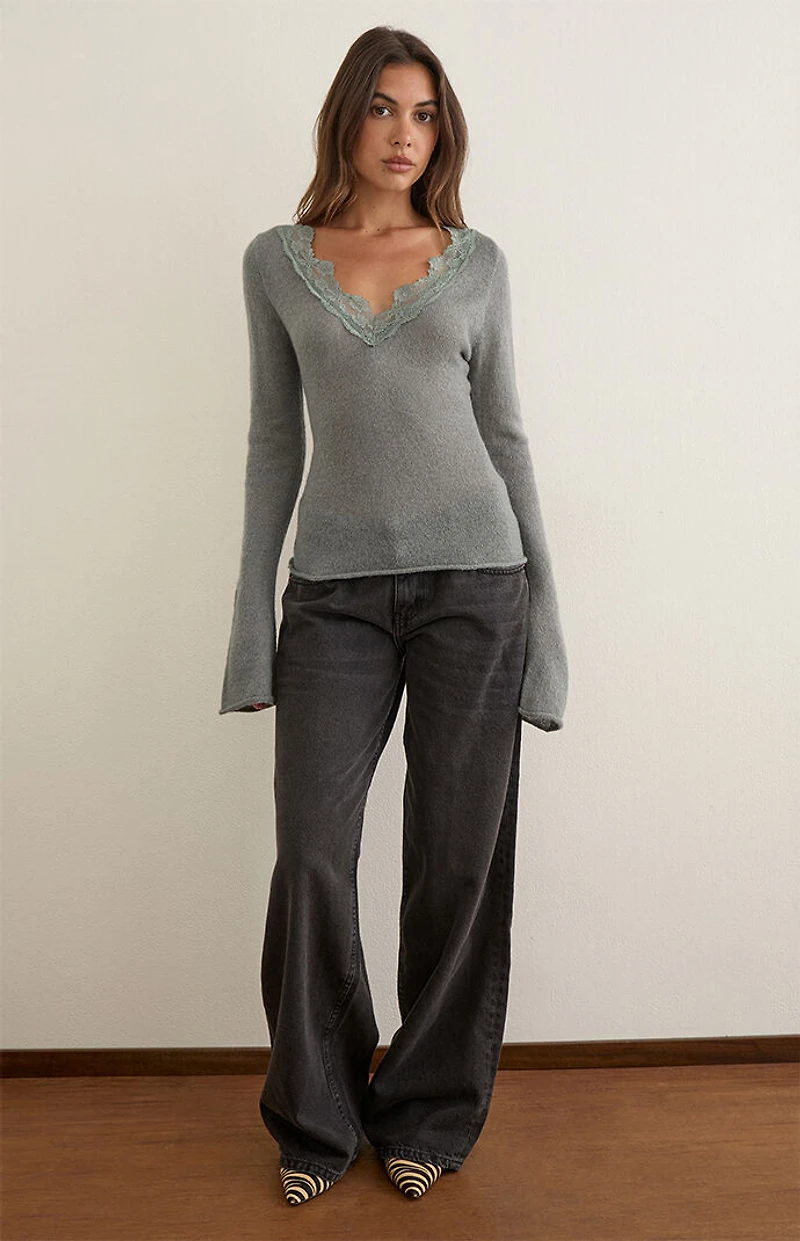 Motel Rocks Semra Long Sleeve Top