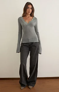 Motel Rocks Semra Long Sleeve Top