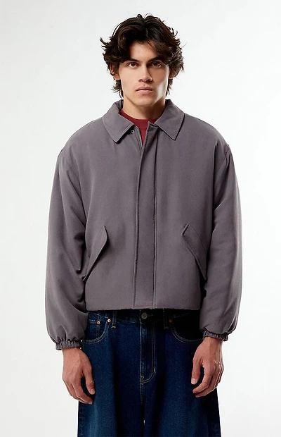 Pacsun Purple Ninety Puffer Jacket