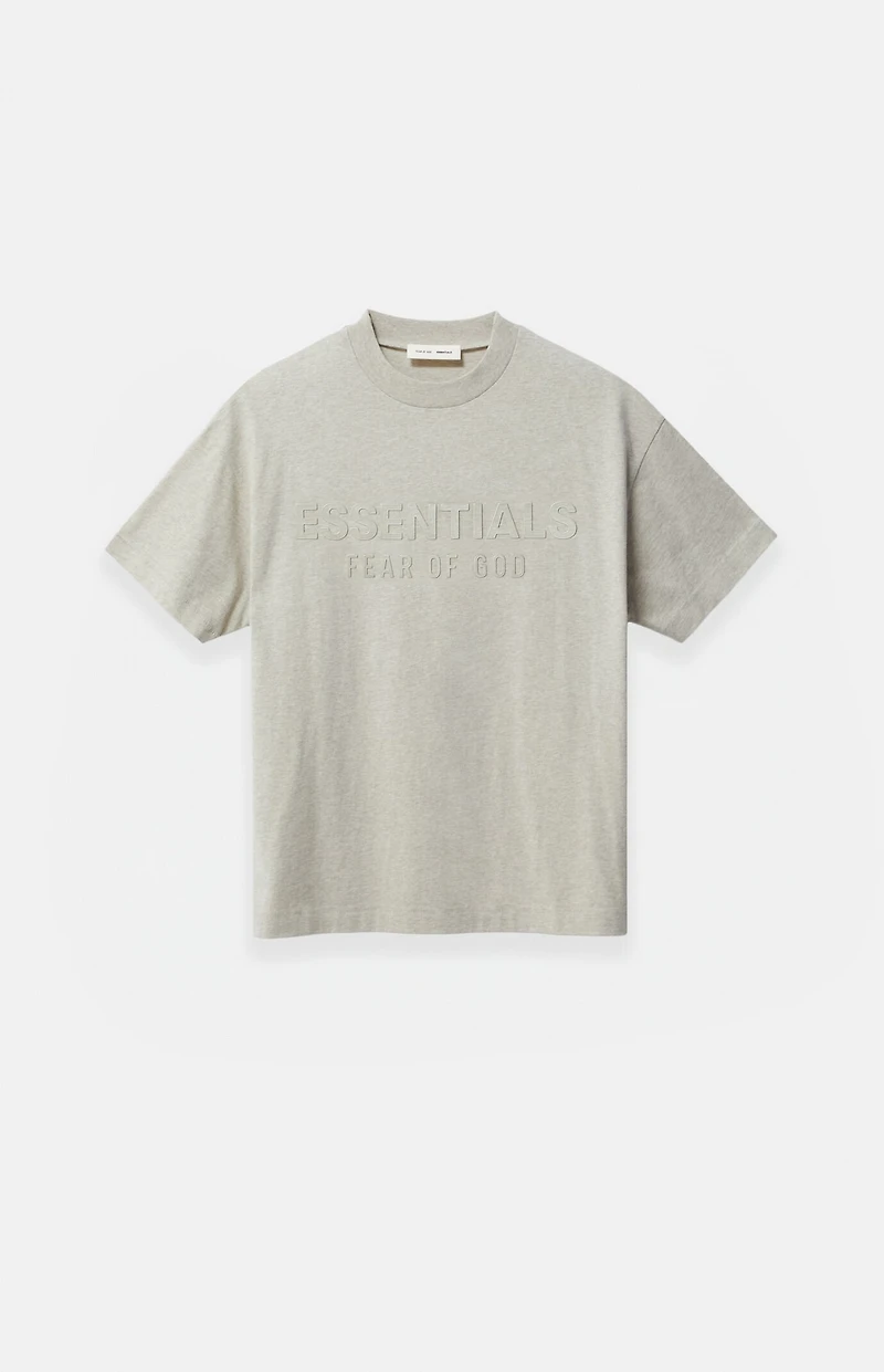 Fear of God ESSENTIALS Kids Heather Stone Classic Crew Neck T-Shirt