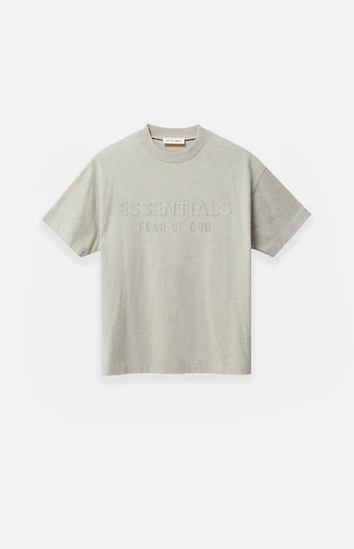 Fear of God ESSENTIALS Kids Heather Stone Classic Crew Neck T-Shirt