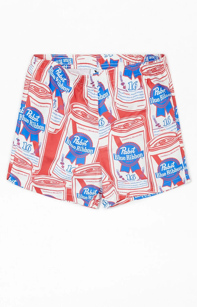 Pabst Blue Ribbon 5" Swim Trunks