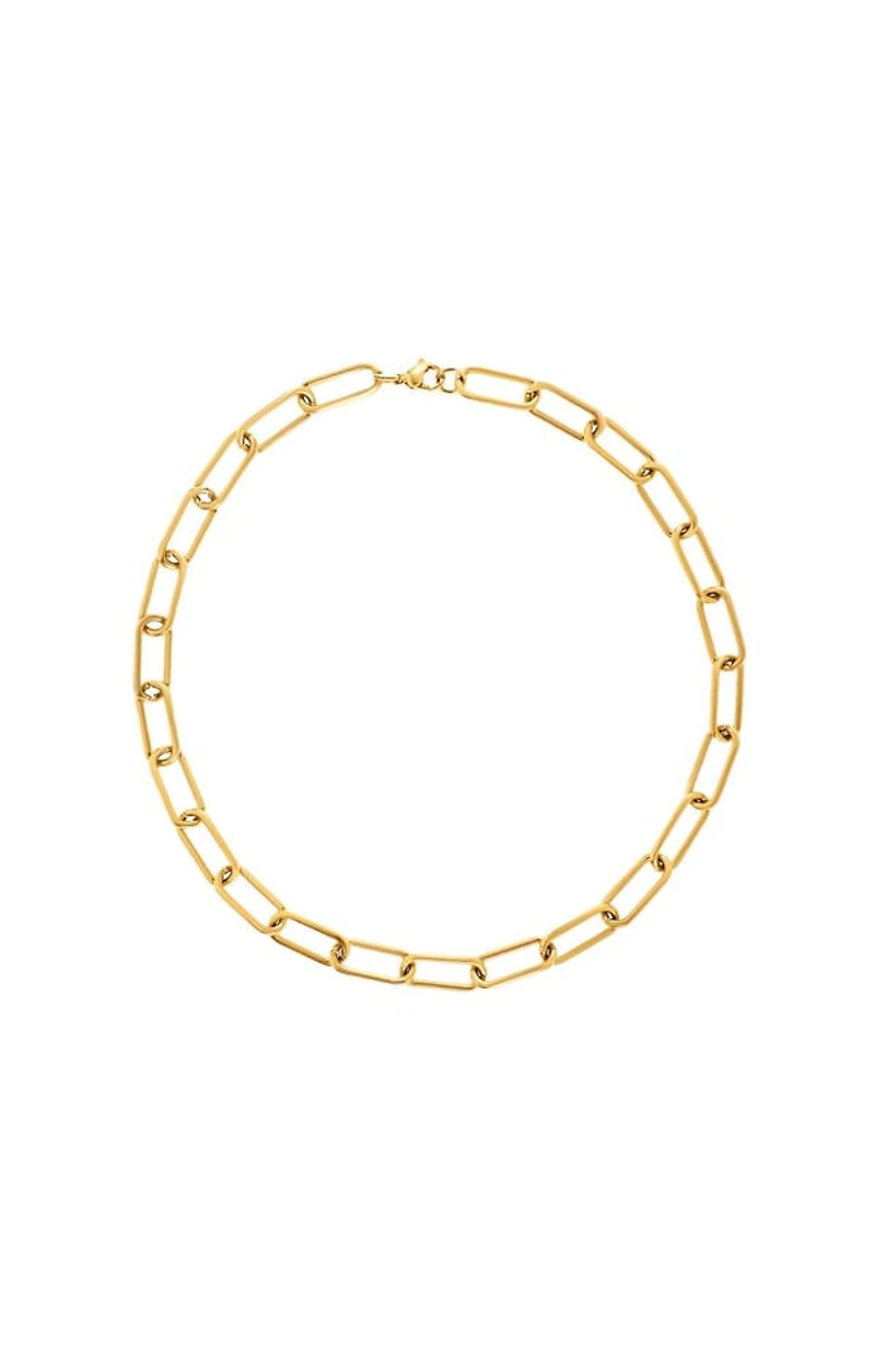 Ellie Vail Carla Paper Clip Chain Necklace